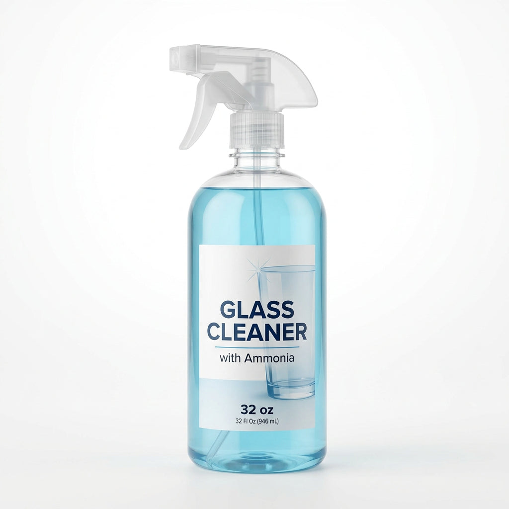 Glass Cleaner with Ammonia (32 oz)