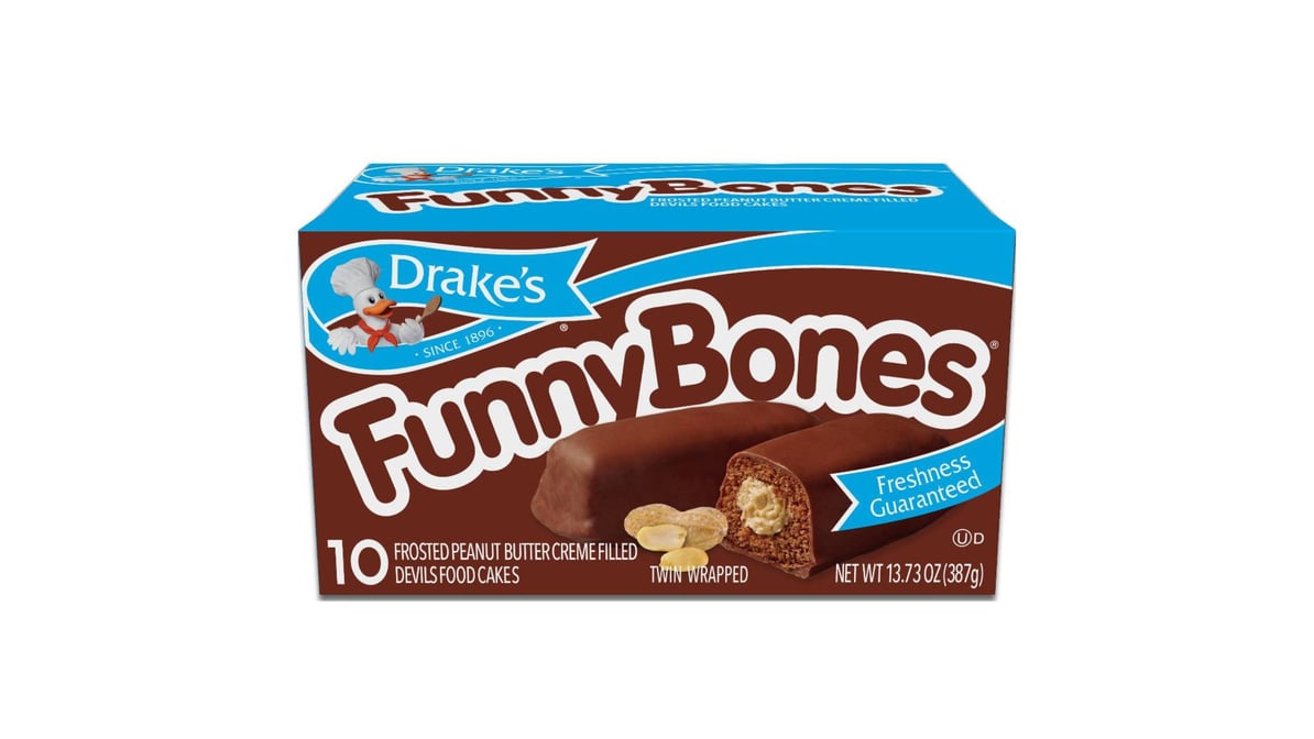 Drake's Funny Bones Devils 3 Cakes (4.1 oz)