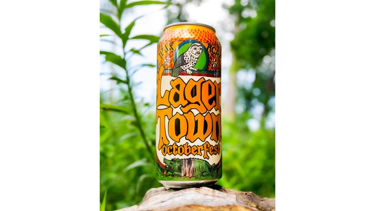 Half Acre Lager Town Marzen Can (20 oz)