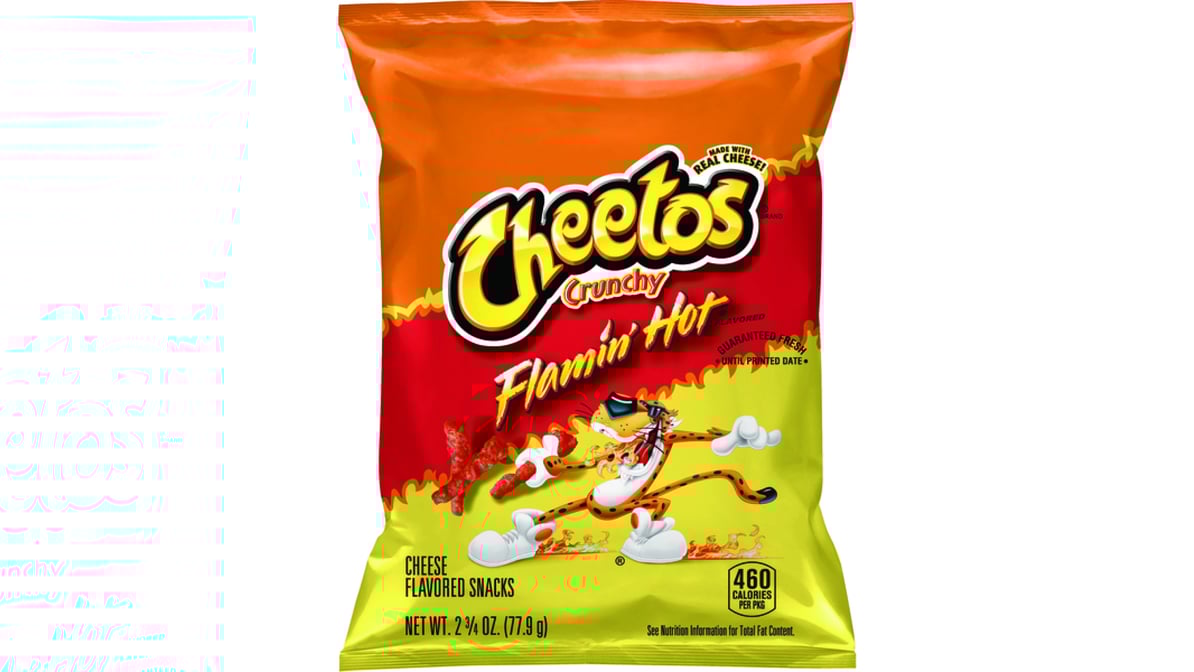 Cheetos Crunchy Flamin' Hot Cheese Flavored Snacks (2.75 oz)