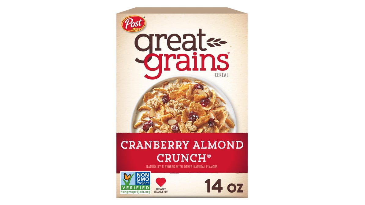 Great Grains Cranberry Almond Crunch Cereal (14 oz)
