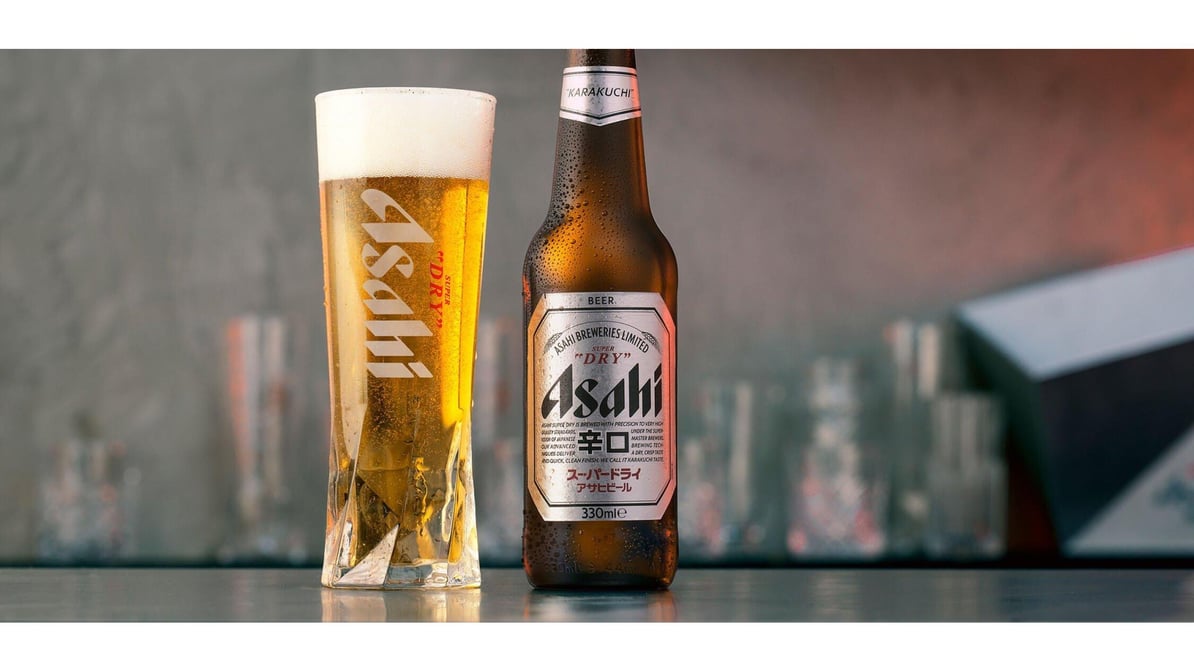 Asahi Lager Bottle (12 oz)