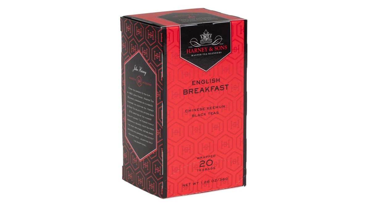 Harney & Sons Breakfast Tea Bags (20 ct)