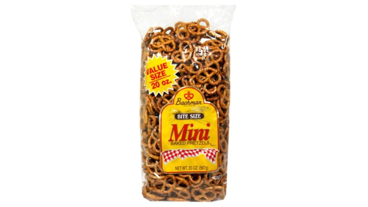 Bachman Bite Size Mini Baked Pretzels (20 oz)