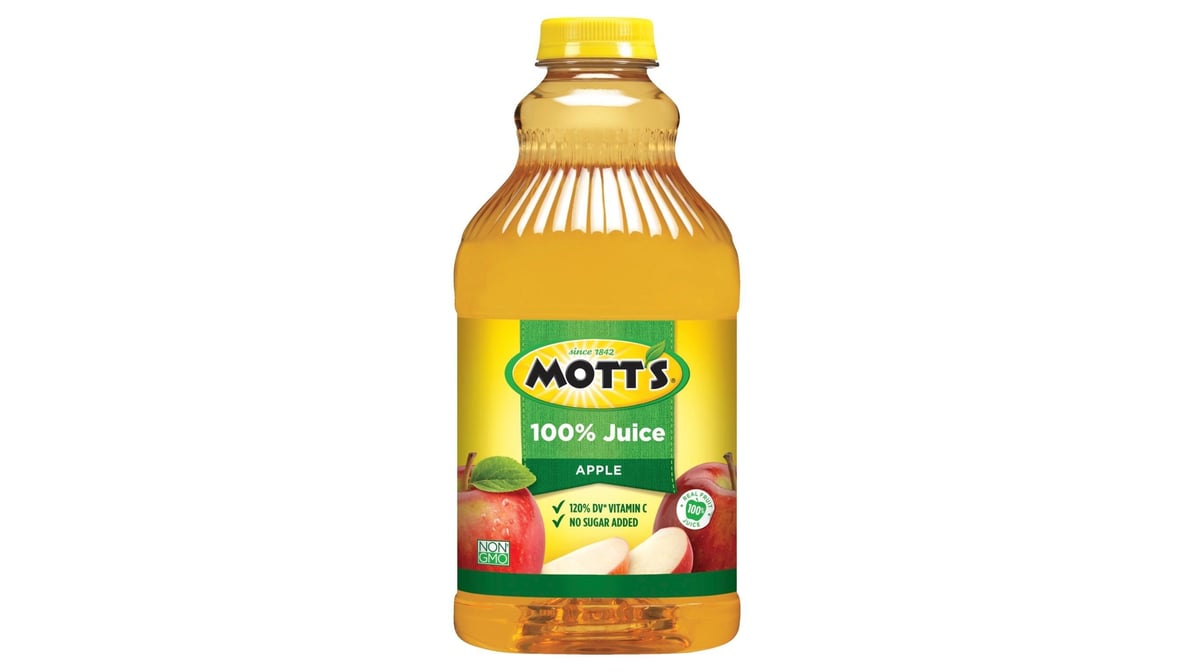 Mott's 100% Apple Juice Bottle (1/2 gal)
