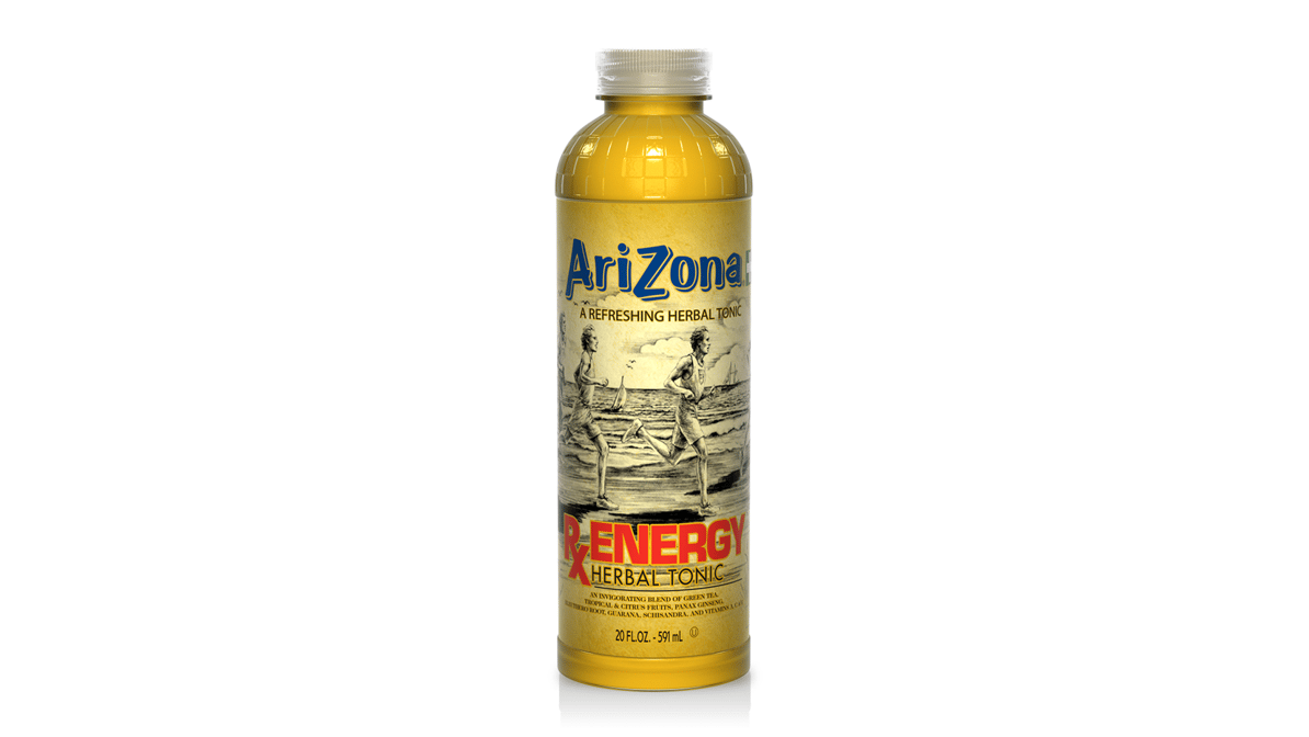 AriZona RX Energy Herbal Tonic Bottle (20 oz)