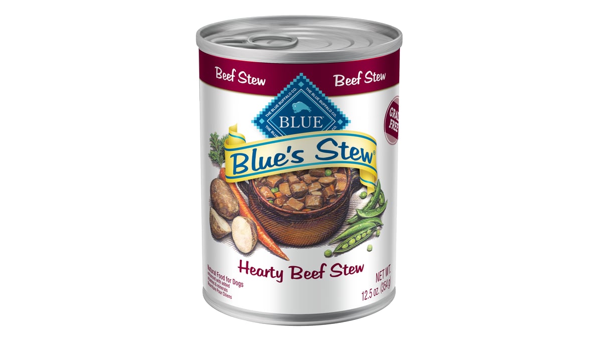 Blue Buffalo Blue's Stew Hearty Beef Stew Adult Wet Dog Food (12.5 oz)
