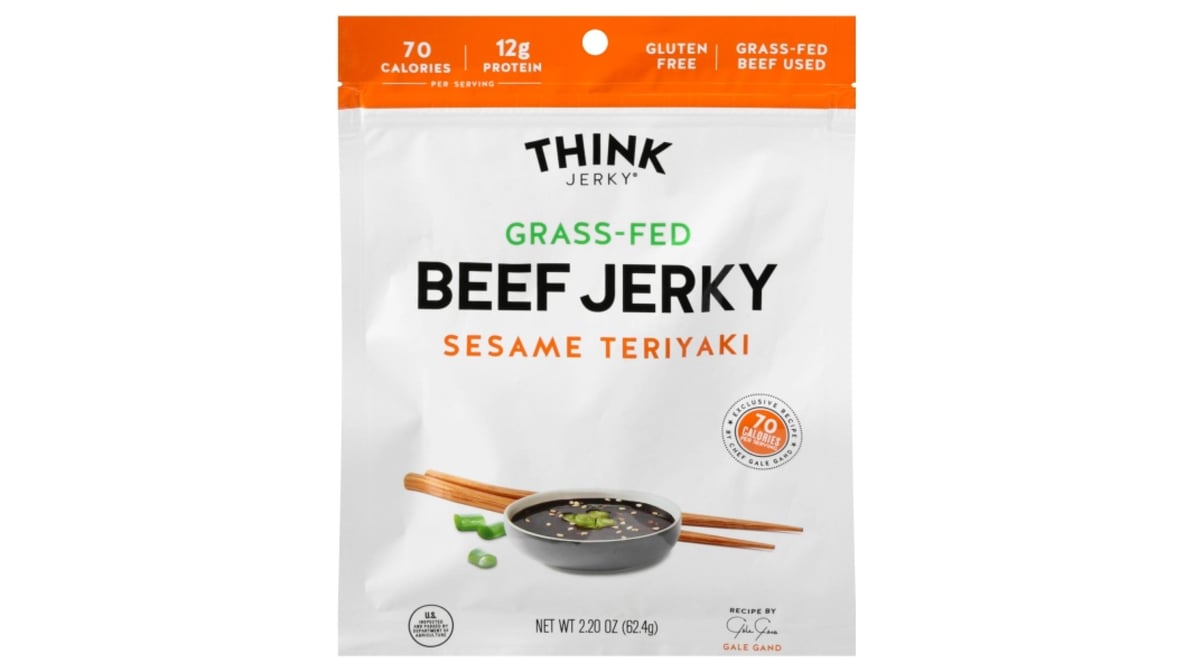 Think Jerky Grass-Fed Beef Sesame Teriyaki Jerky (2.2 oz)