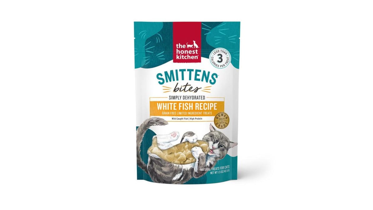 The Honest Kitchen Smitten Whitefish Cat Treat (2 oz)
