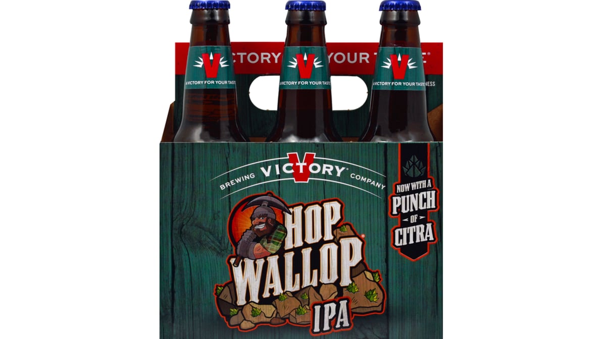 Victory Brewing Company Hop Wallop IPA Bottles (12 oz x 6 ct)