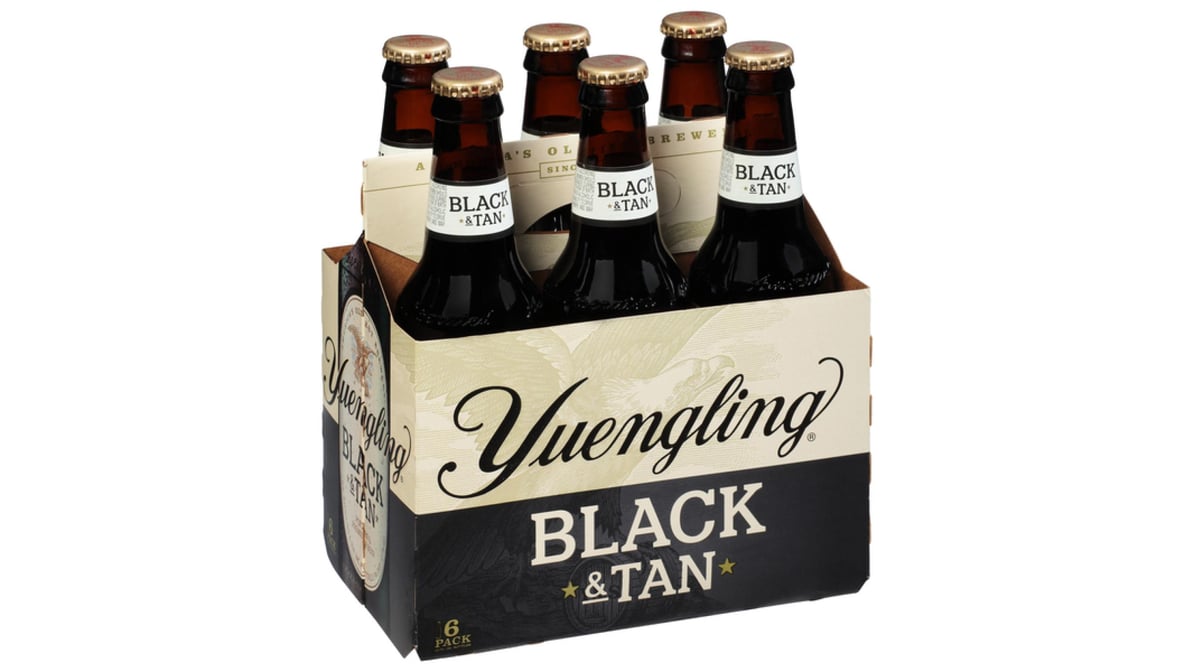 Yuengling Black & Tan Porter Bottles (12 oz x 6 ct)