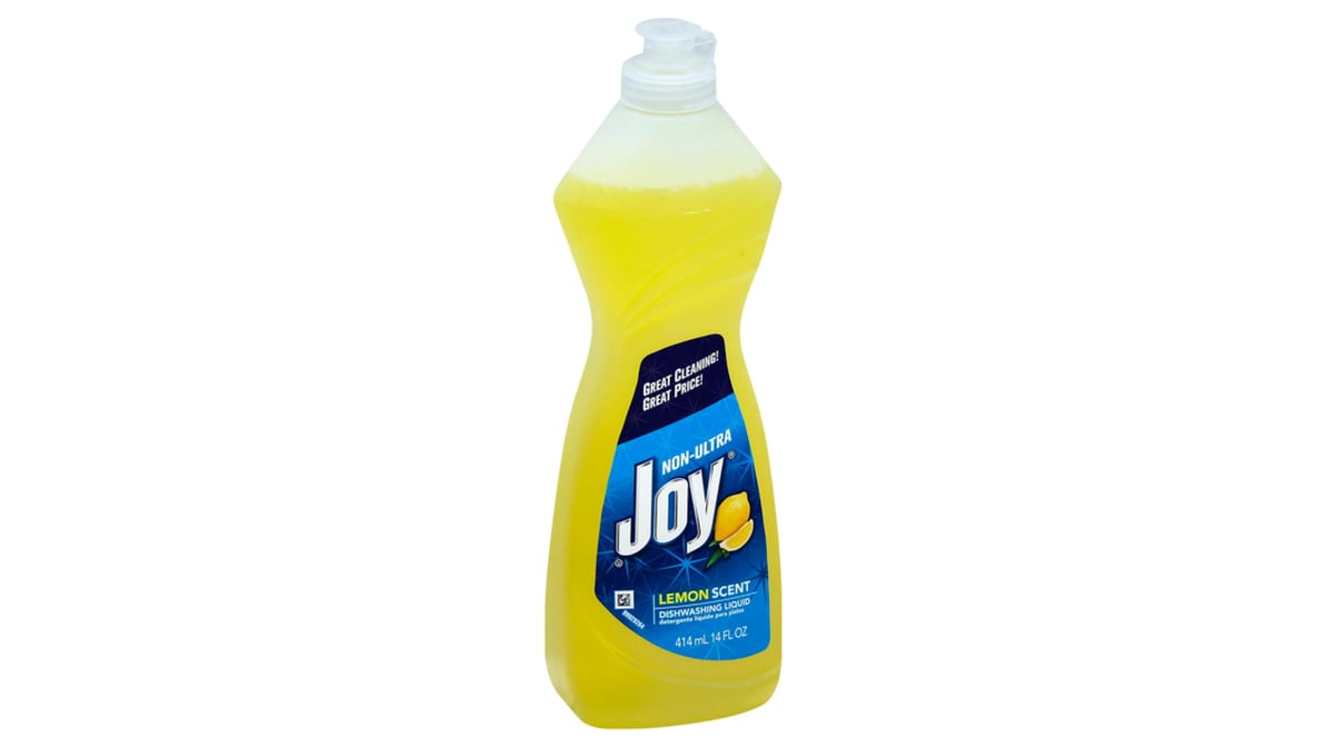 Joy Dishwashing Liquid Detergent Lemon Scent (14 oz)
