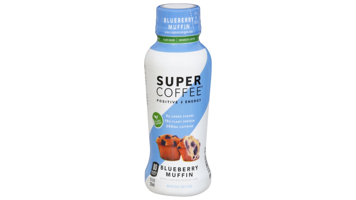 Super Coffee Ready to Drink Coffee Blueberry Muffin (12 oz)