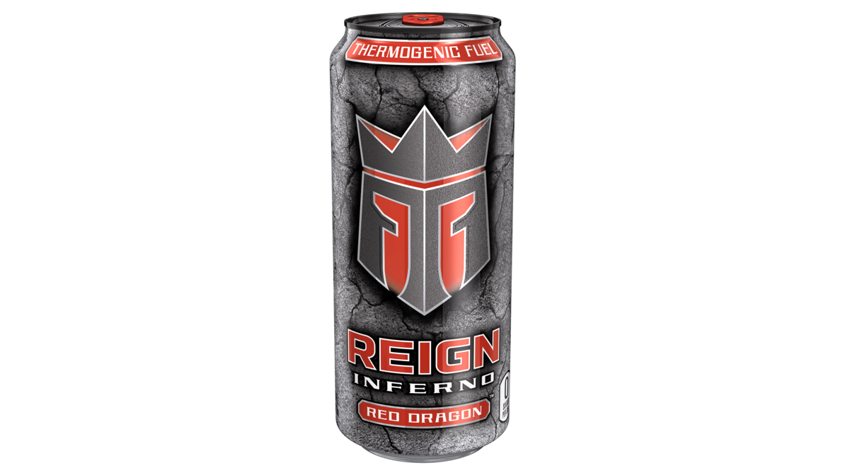 Reign Inferno Red Dragon Energy Drink Can (16 oz)