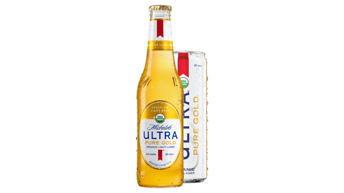 Michelob Ultra Pure Gold Lager (12 oz x 6 ct)