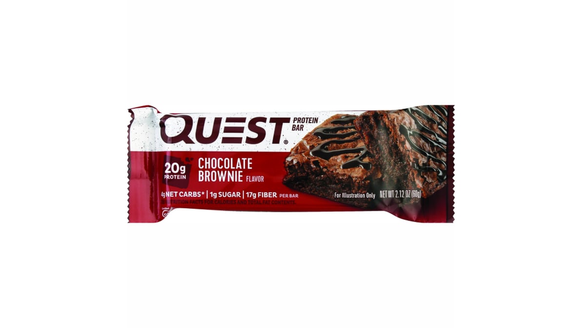 Quest Chocolate Brownie Protein Bar (2.12 oz)