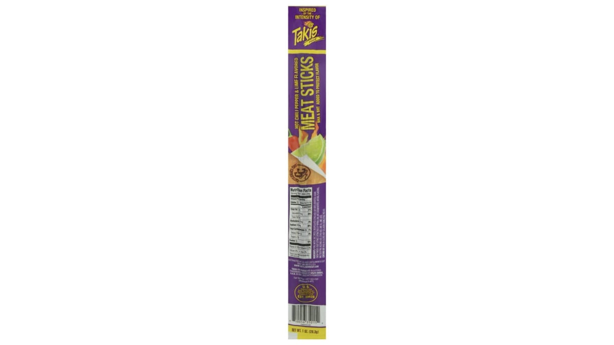 Takis Fuego Hot Chilli Pepper & Lime Meat Stick (1 oz)