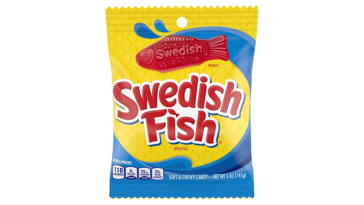 Swedish Fish Original Soft & Chewy Candy (5 oz)