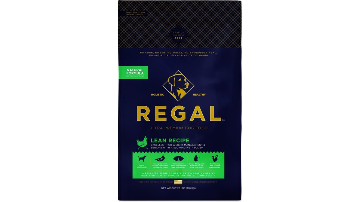 Regal Lean Recipe Dry Dog Food (4 lb)