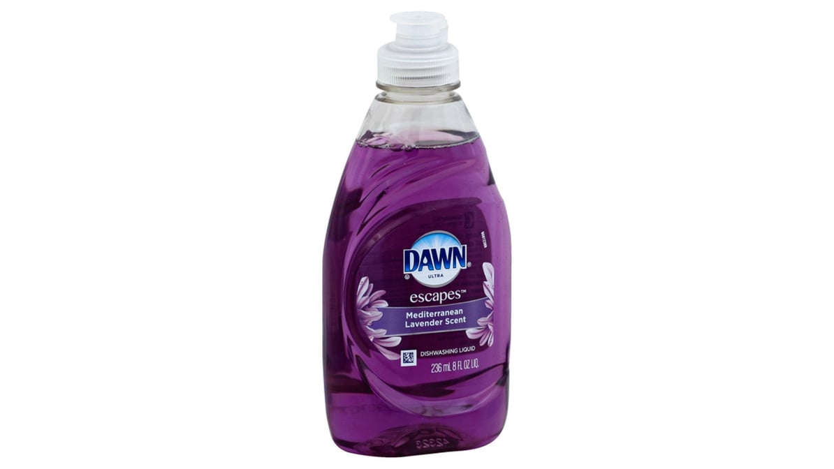 Dawn Liquid Dishwashing Soap Mediterranean Lavender Scent (8 oz)
