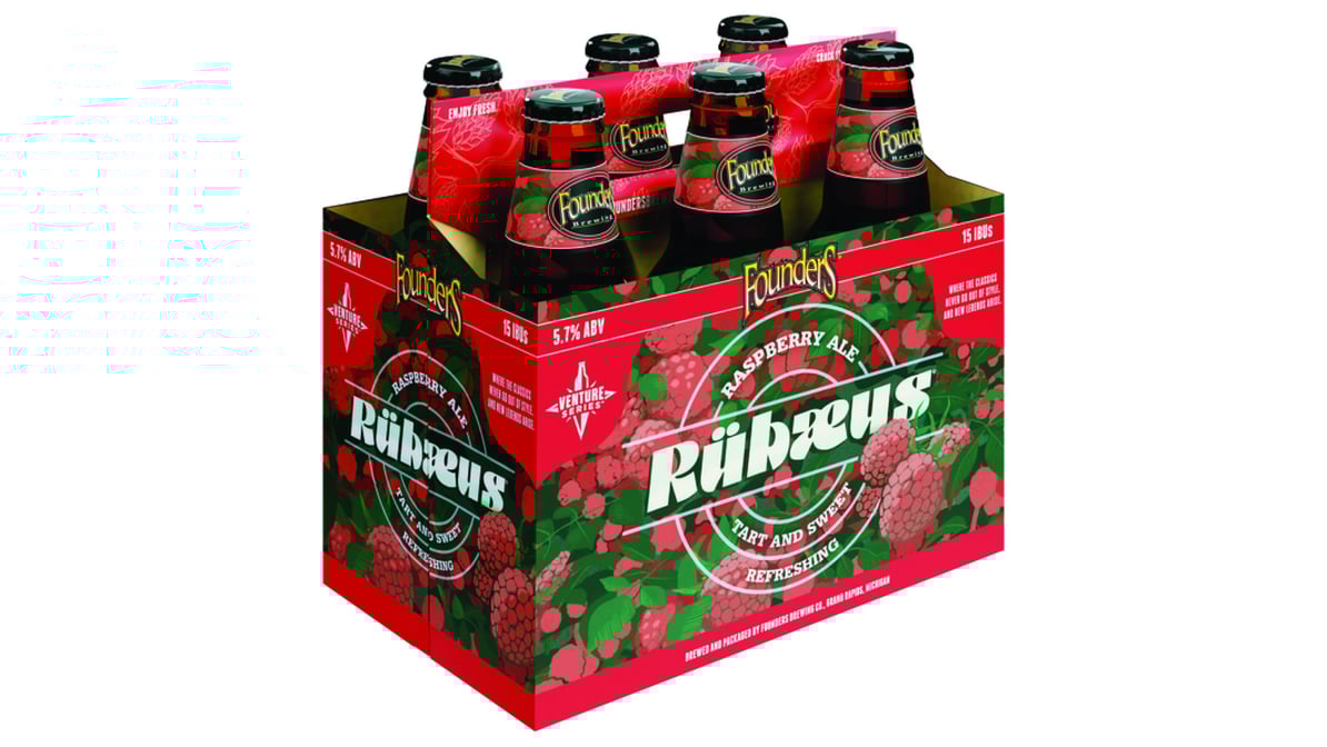 Founders Brewing Rubaeus Can (12 oz x 6 ct)