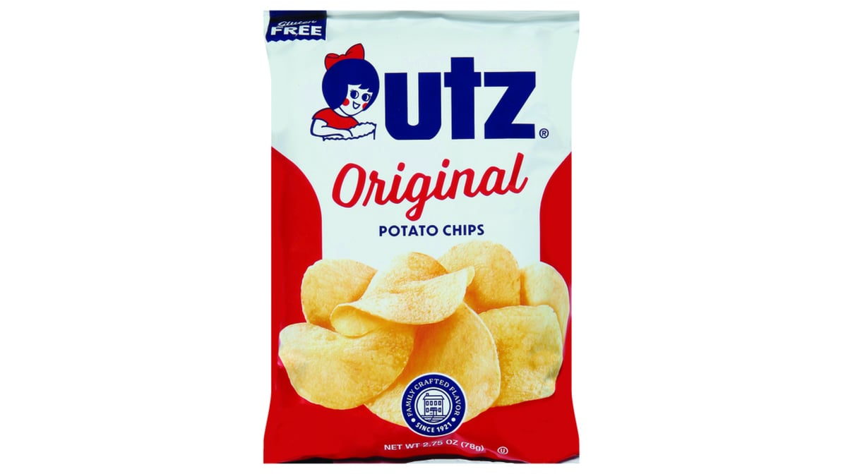 Utz Quality Foods Gluten Free Potato Chips Original (2.75 oz)
