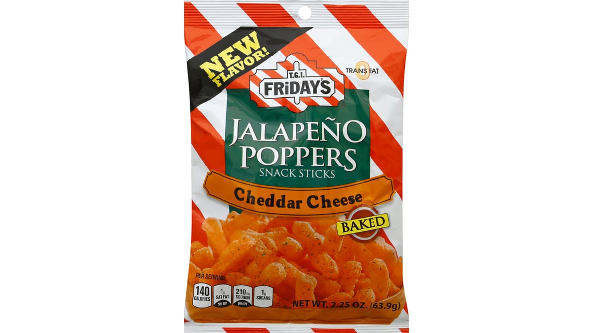 TGI Fridays Jalapeno Poppers Snack Sticks (2.25 oz)