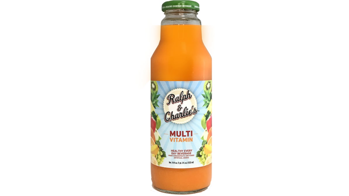 Ralph & Charlie's Multi-Vitamin Fruit Infusion Juice (18 oz)