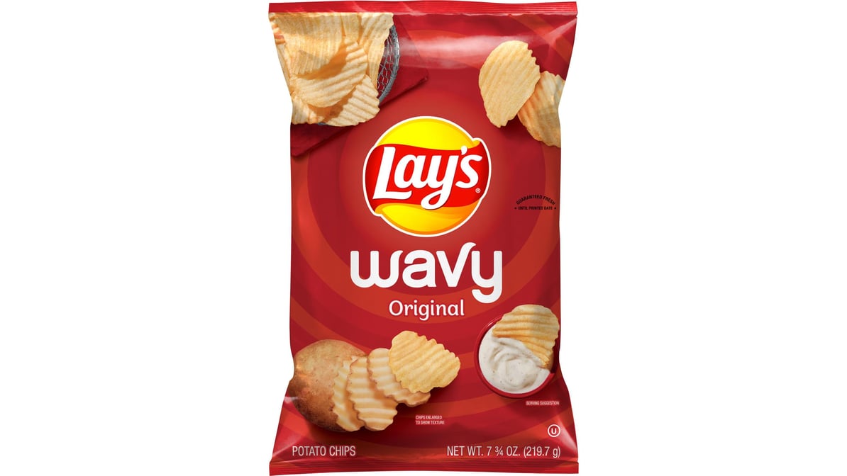 Lay's Original Wavy Potato Chips (7.75 oz)