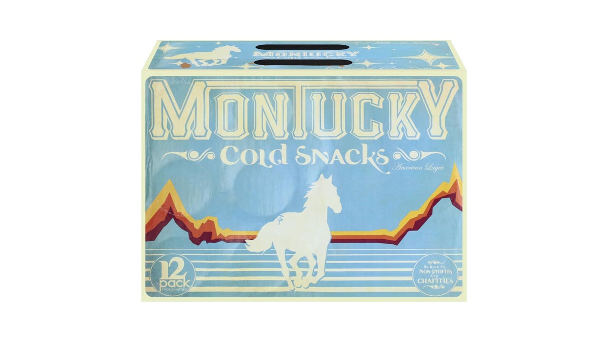 Montucky Cold Snack Lager Can (12 oz x 12 ct)