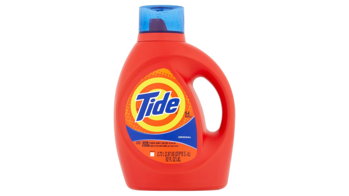 Tide Laundry Detergent Liquid Original (92 oz)