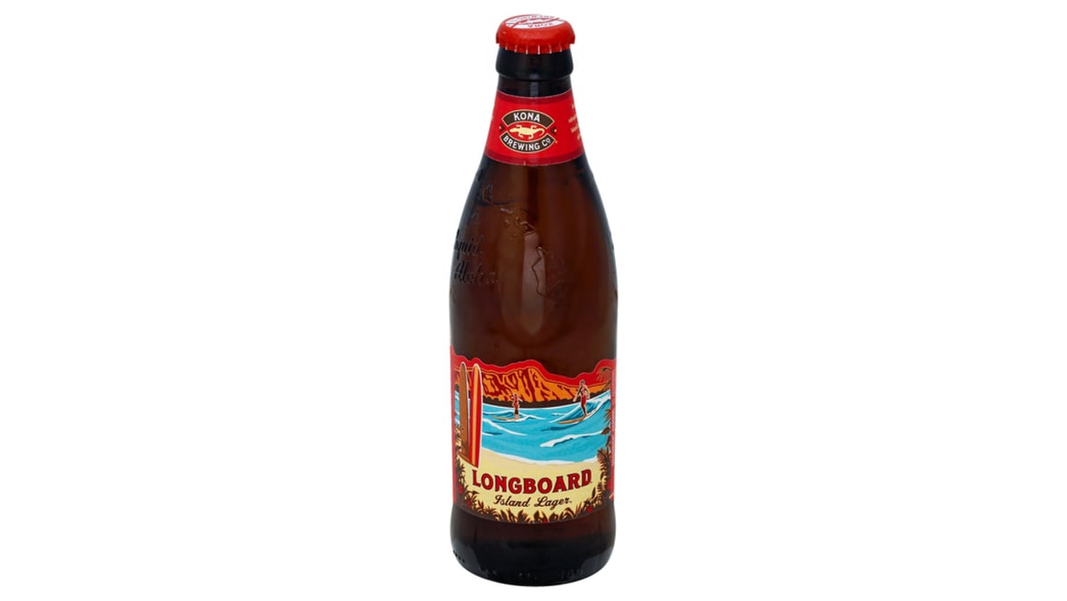 Kona Brewing Co. Longboard Island Lager Bottle (12 oz)