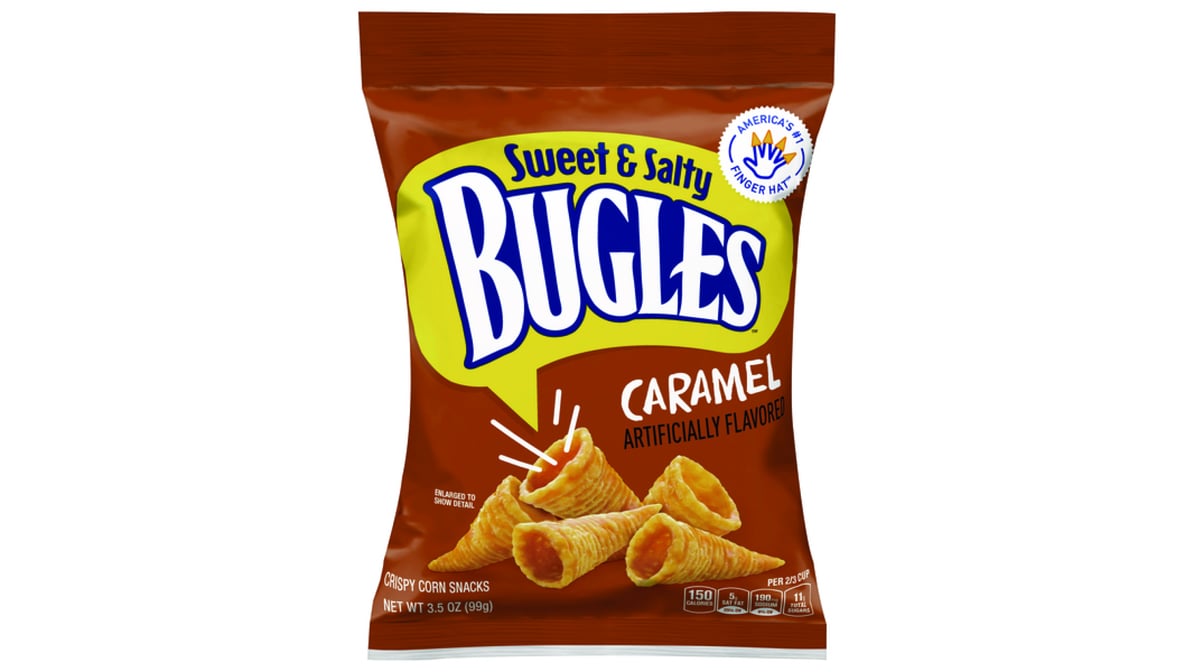 Bugles Sweet & Salty Caramel Corn Snack (3.5 oz)