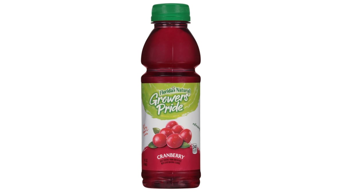 Florida's Natural Growers' Pride Cranberry Juice Cocktail Bottle (14 oz)