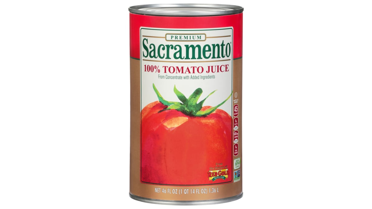 Sacramento Premium 100% Tomato Juice (46 oz)