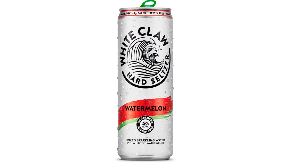 White Claw Watermelon Hard Seltzer Can (24 oz)