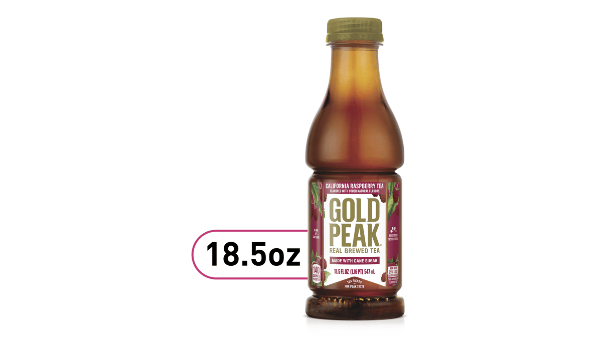 Gold Peak California Raspberry Tea Bottle (18.5 oz)