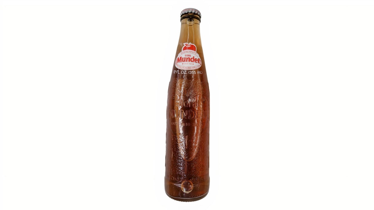 Sidral Mundet Apple Soda Bottle (12 oz)