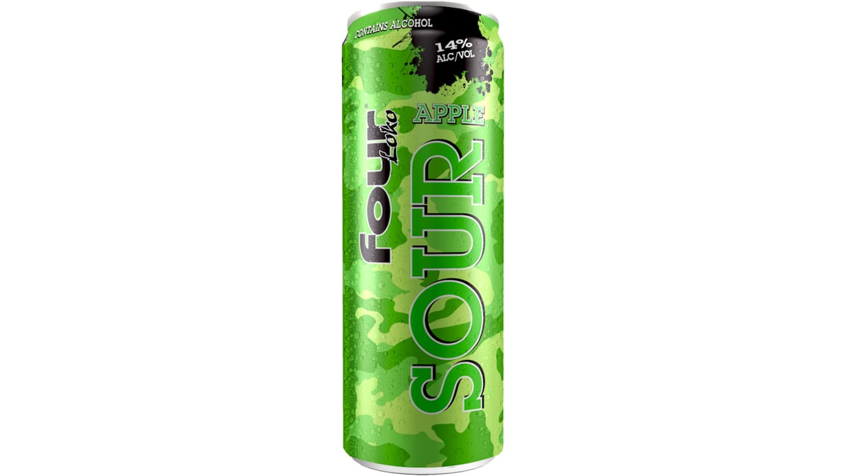 Four Loko Sour Apple Beer Can (23.5 oz)