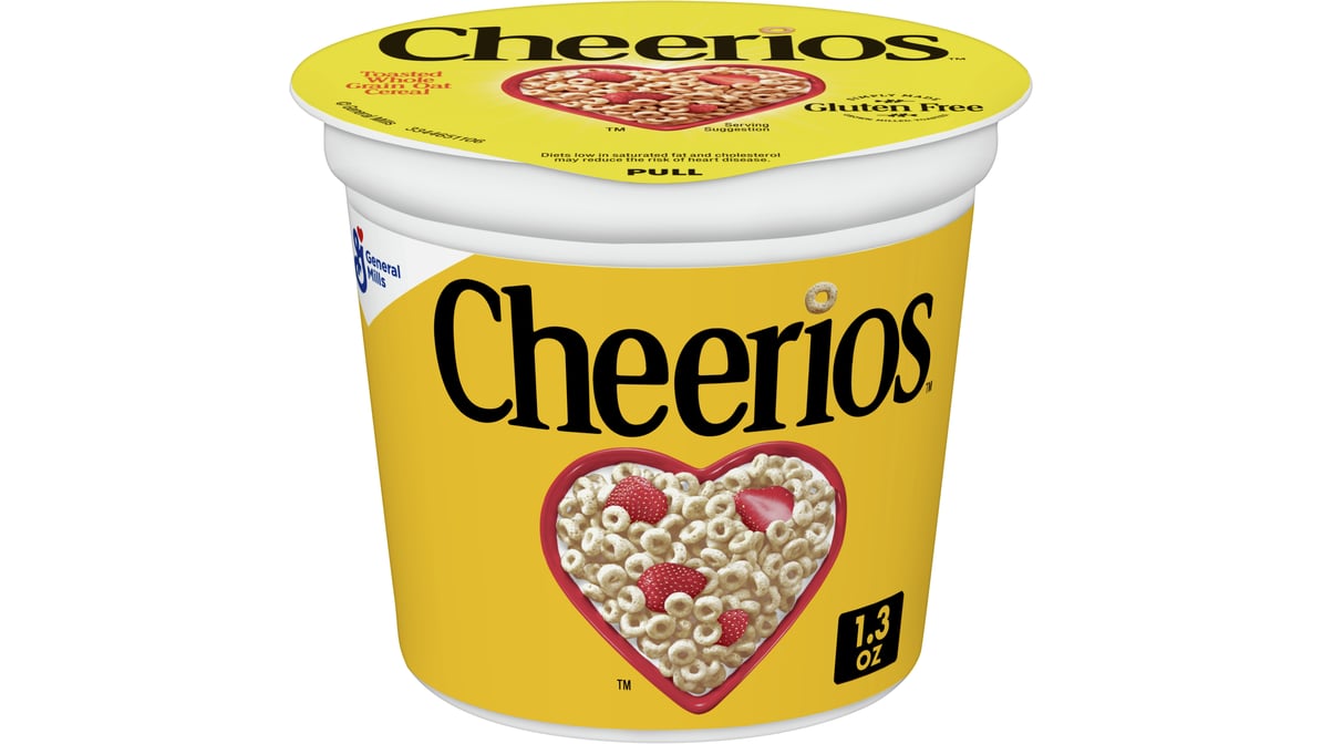 Cheerios Breakfast Cereal in a Cup (1.3 oz)