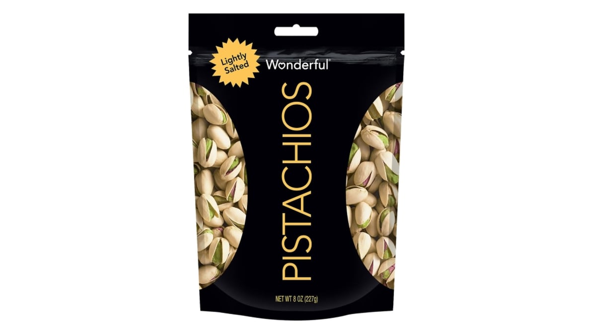 Wonderful Pistachios Roasted & Lightly Salted Pistachios (8 oz)