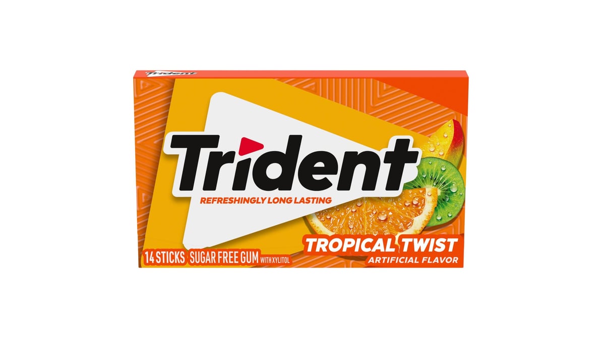 Trident Tropical Twist Gum (14 ct)
