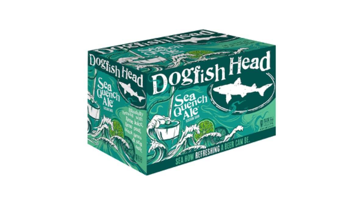 Dogfish Head Sea Quench Ale Session Sour Cans (12 oz x 6 ct)
