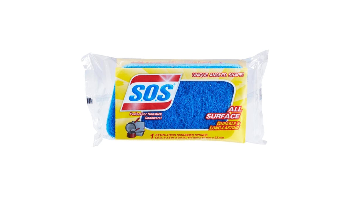 S.O.S Extra Thick Scrubber Sponge