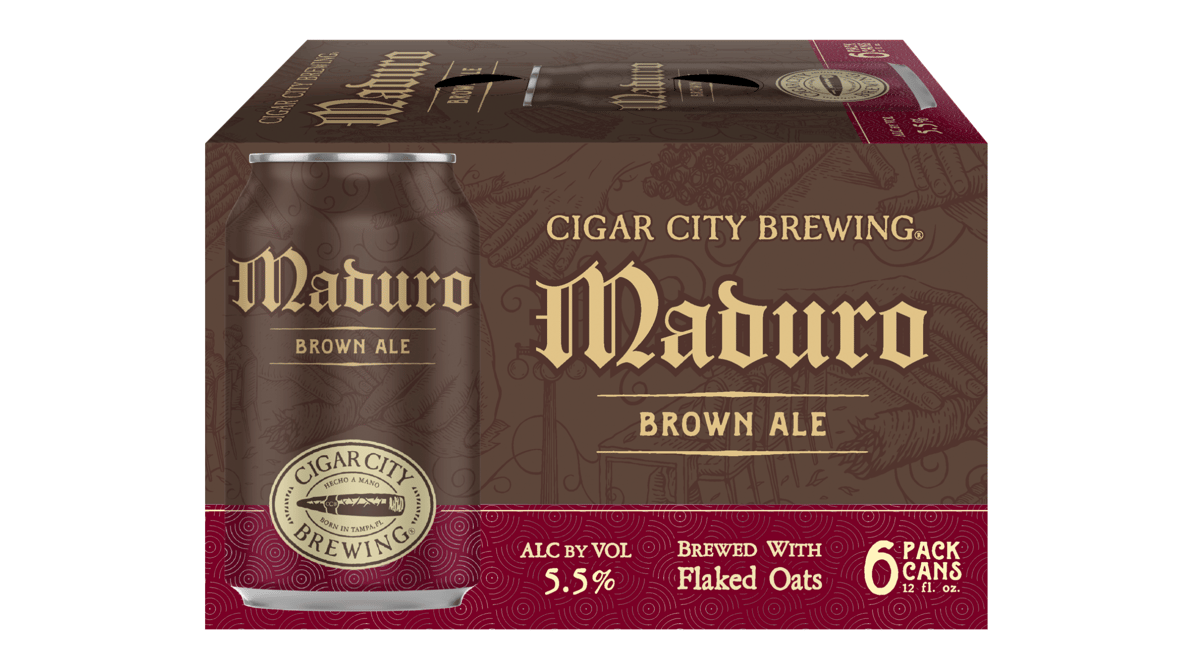 Cigar City Brewing Maduro Brown Ale Can (12 oz x 6 ct)