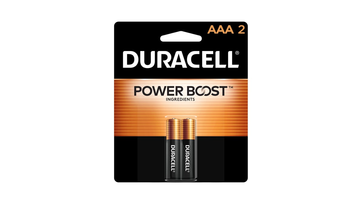 Duracell Coppertop Alkaline AAA Batteries (2 ct)