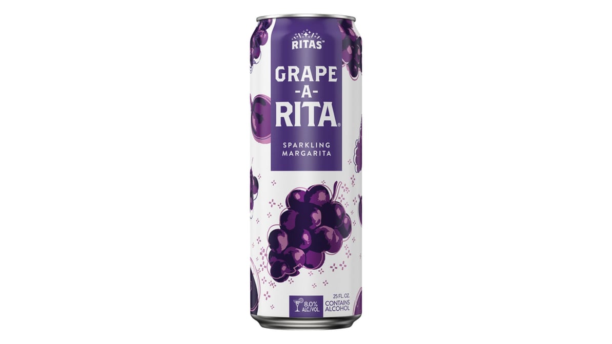 Ritas Grape A Rita Sparkling Margarita (25 oz)