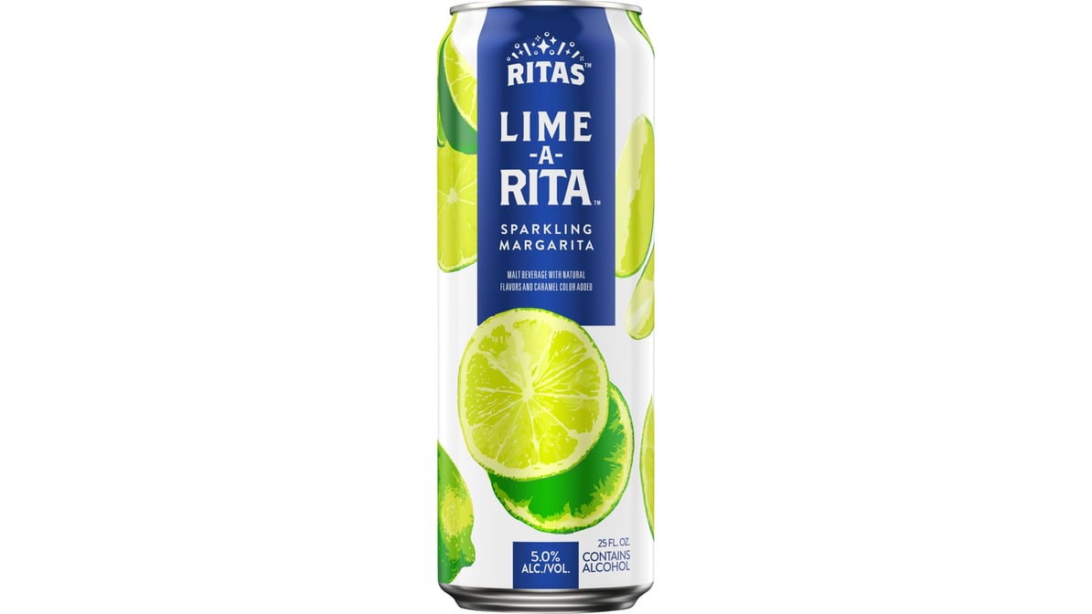 Bud Light Lime-A-Rita Sparkling Margarita RTD Can Bottle (25 oz)
