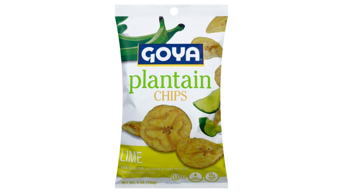 Goya Foods Lime Plantain Chips (5 oz)