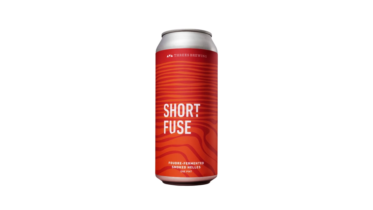 Threes Short Fuse Lager Can (16 oz)